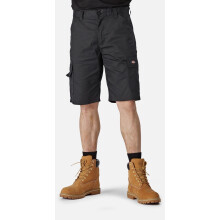 (Black, 38") Dickies Everyday Polyester Men's Black Knee-Length Shorts