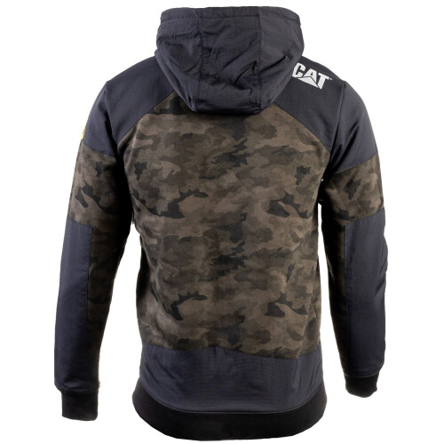 CAT (Black, S) Caterpillar Trade Polyester Men's Black Sweatshirt 2