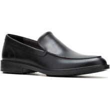 (Black, 6 (Adults')) Hush Puppies Banker Leather Men's Black Lace-Up Shoes
