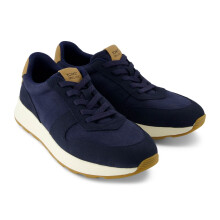 (Blue, 7 (Adults')) TOMS TRVL LITE Retro Leather Men's Navy Trainers