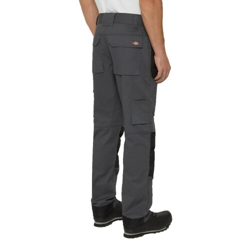 Dickies (Not Specified, 34) Dickies Multi Pocket Utility Polyester Men's Grey Work Trousers 1