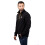 CAT (Black, XXL) Caterpillar Cat Microfleece Quarter Zip Polyester Men's Black Sweatshirt 3