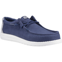 Mocassim com Cadena Hey Dude Wally Surf Wash - Marine Blazer