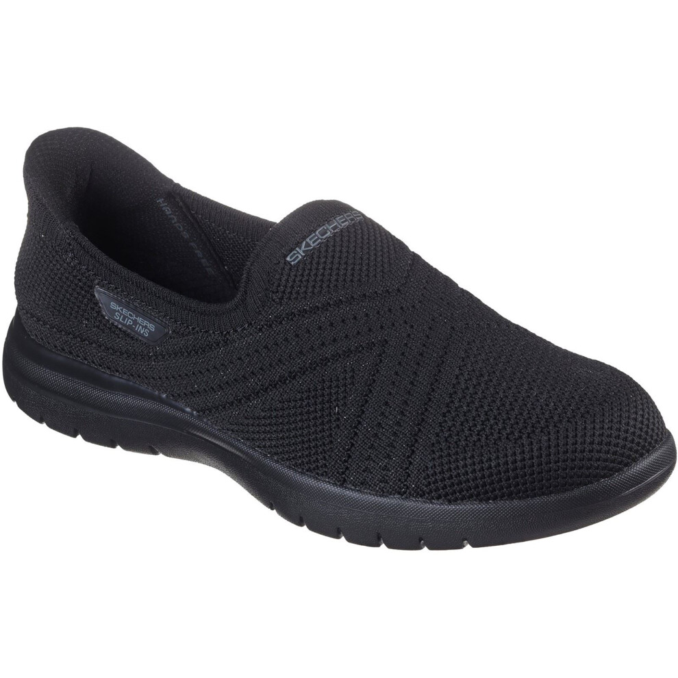 Skechers (Black, 4 (Adults')) On-The-Go Flex Excellency Textile Women's Black Trainers