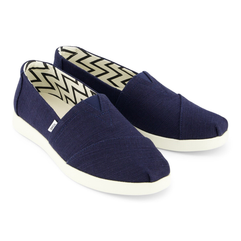 Toms (Blue, 7 (Adults')) Alpargata Plus Jute Women's Navy Espadrilles