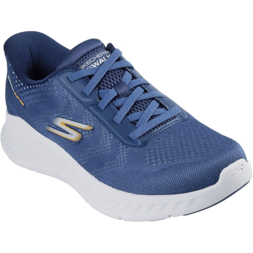 Skechers (Blue, 7 (Adults')) Go Walk Now Payton Textile Men's Navy Trainers