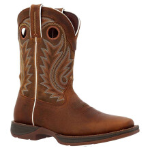 (Brown, 10 (Adults')) Durango Rebel Leather Men's Saddle Brown Boots