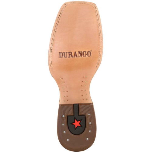 (Brown, 7.5 (Adults')) Durango Arena Pro Leather Men's Worn Saddle Boots 2