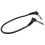τεμάχια καλώδια κιθάρας 6 ιντσών, μαύρο καλώδιο εφέ καλωδίου πεντάλ, 1/4 δεξιά γωνία 6