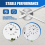 3D Clock Hands Kit Silver - Silent Movement, Large Hour & Minute Hands with Dial & Movement for DIY Wall Clock Replacement 7