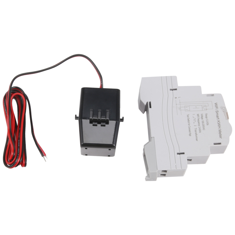Atms1603 Tuya Single Phase Wifi Intelligent Energy Meter 100A Din Rail Precisely Measuring Voltmeter Ammeter Power 4852404167652