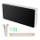 Medidor de decibel para parede, nível sonoro, alcance de 30-130 dB, display LED grande de 8,6 polegadas, ruído, tempo e temperatura 4