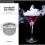 10 τεμάχια διπλό φίλτρο φίλτρου κοκτέιλ μίνι μπολ με πλέγμα για ουίσκι 9