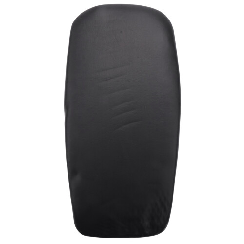 Coussin Siège Arrière Vélo - Pour Porte-bagages, En Mousse Et Simili Cuir, Noir, Confort Enfant