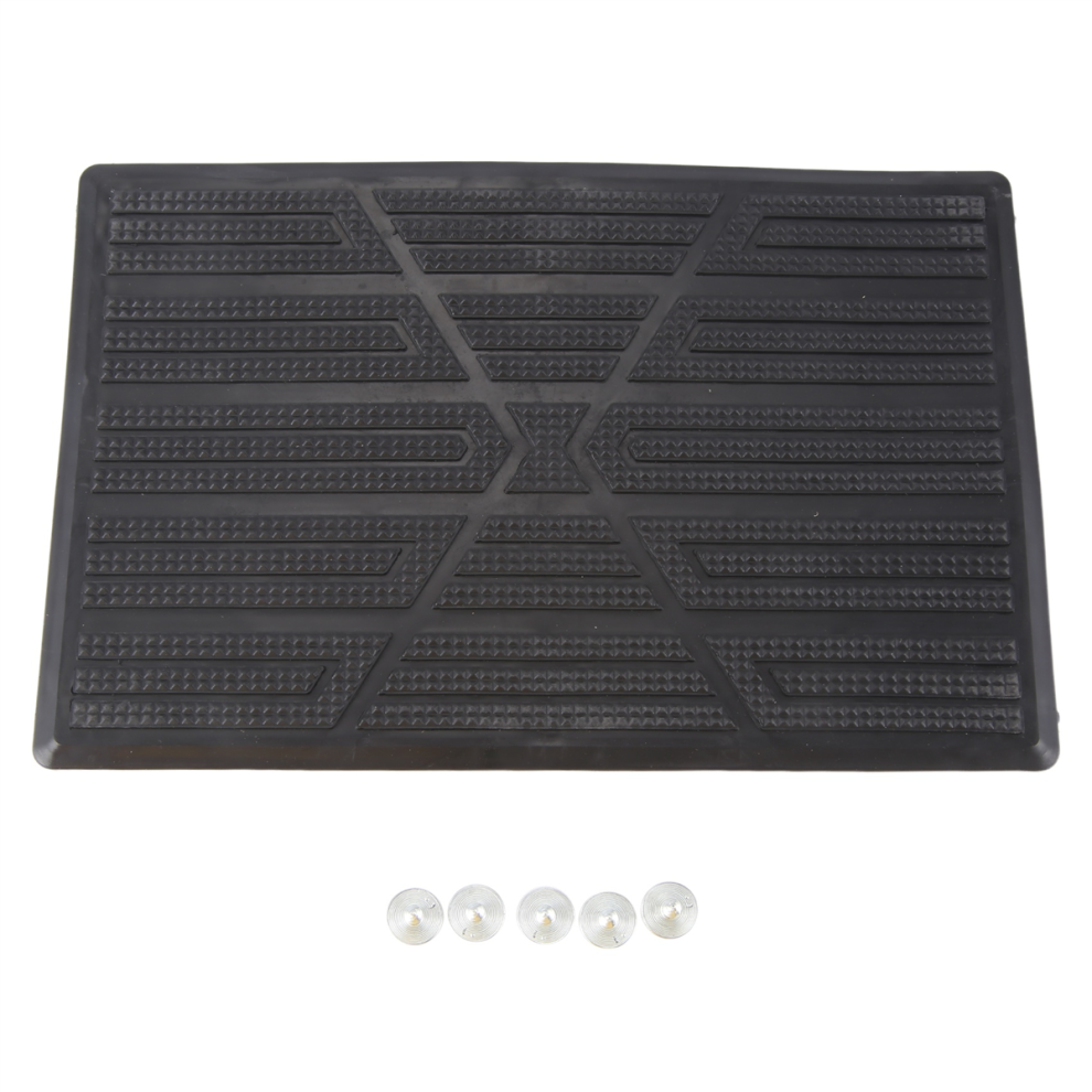 Universal Car Floor Mat Pad Heel Foot Carpet Pedal Patch Cover Anti-Skid - 25X16cm 4852404174193