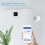Wifi Smart Wall Light Switch 10A Glass Touch Panel Wireless Interuptor 4 Gang Remote Control (White) 5