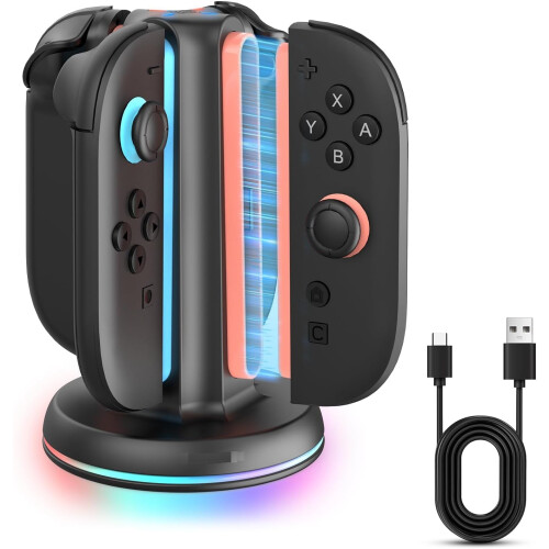 Charging Dock Compatible with Nintendo Switch 2 Joy Con