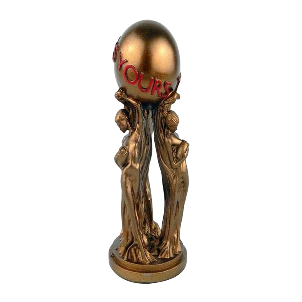 El Mundo Es Tu Estatua De Trofeo Para La DecoracióN Del Hogar, La Oficina, El CumpleañOs, La Ceremonia De GraduacióN, La Resina.-image