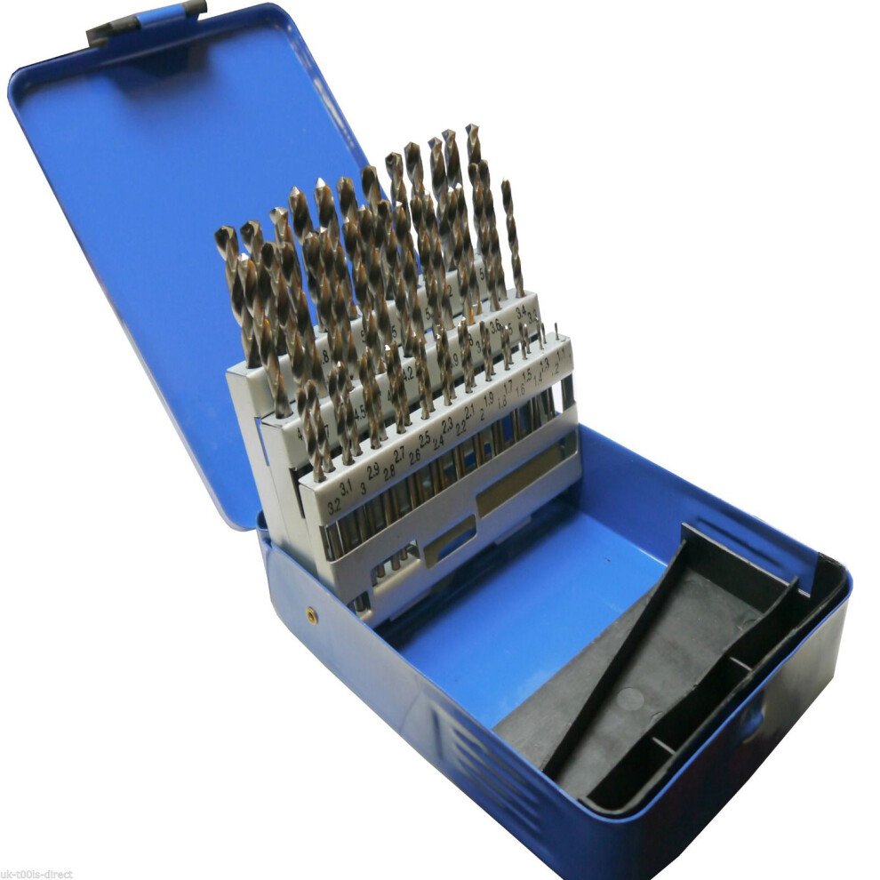 Photos - Bits / Sockets 51pc Engineering Drill Bit Set Hss 1 - 6mm in 0.1mm Increments