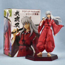 (Inuyasha A laatikko)Anime Inuyasha Figuuri Inuyasha Kikyō Sesshoumaru Higurashi Kagome PVC-toimintafiguuri