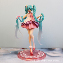 (opp bag) 2025 Uusi Anime Hatsune Miku Söpö Kawaii Virtuaalilaulaja Miku Manga Patsas Figuurit Pvc Action