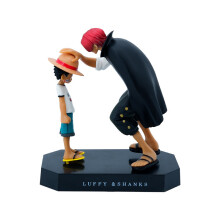(Shanks Road Fly)Bandai One Piece Ympäröivä Olkihattu Road Lentävä Punatukkainen Shanks Bag Handheld Scene