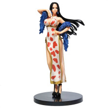 (ei laatikkoa) 22cm Japanilainen Anime One Piece Figuuri Cheongsam Boa Hancock Figuuri PVC Malli Toy Doll Collection