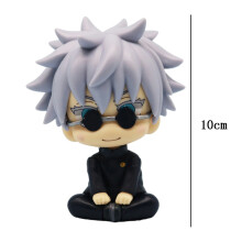 (ei laatikkoa)Anime Söpö Fushiguro Toji Jujutsu Kaisen Figuuri Gojo Satoru Toimintafiguuri Q Versio Nukke Geto