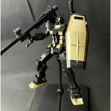 (012 Black Gold)012 GTO Ganso Yuan Zu Black Gold värimaailma RX-78-2 HG 1/144 Kokoa malli Toiminta