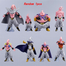 (Satunnainen 1kpl)Satunnainen 1kpl Animefiguuri Majin Buu Fat Buu PVC Toimintafiguurit Kokoelma Mallilelut