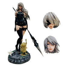 (50 cm ilman vähittäismyyntilaatikkoa) 50 cm NieR: Automata Yorha Tyyppi B 2B YoRHa Tyyppi A No.2 A2 Animetyttö
