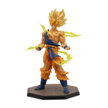 (16 cm) Kuuma Anime Dragon Ball Son Goku Super Saiyan Figuuri 16 cm/ Goku DBZ Toimintafiguuri Malli Lahjat Keräily