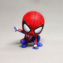 (Spiderman) Avengers Spider Man Söpö toimintafiguuri Asento Anime-koristekokoelma hahmolelu