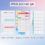 A6 Budget Planner Refill 82 Sheets Monthly Weekly Notepad 6 Hole for Binder Cover Save A 5