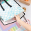 Expandable Scrapbook Paper Storage Organizer, Black for 12 x Sheets, with Portable Handle 9
