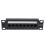 CAT6 8 Ports Patch Panel Rack Network 6.89 Inch 1U Mount with RJ45 Socket for Household Distribution Frame 8