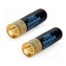 Antenna dual band femmina SMA-F SRH805S da 2 pezzi per radio GT-3 UV-5R -888s