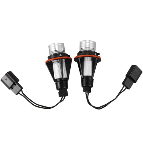 Φως ομίχλης αυτοκινήτου Angel Eye Λευκό φως LED Xenon για E39 X83 X3 E53 X5 E60 2