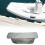 Bolsa de armazenamento para assento de barco inflável de canoa com almofada acolchoada 7