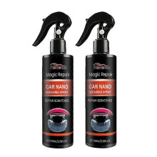 (2pcs) Car Nano Repairing Spray Products Repair Scratches Detailing Coating Agent Glossy Car Cleaning Ceramic Coat for Automobile 100ml