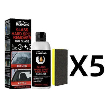 3x Car Glass Oil Film Cleaner wipe Removal Spray Paste Windshield Hard Spot Remover