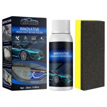 Car Headlight Restoration Polishing Kit Fluid Repair Plastic Light Cleaner 20ML New