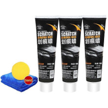 (3pcs) Car Scratch Remover Paint Care Tools Auto Swirl Remover Scratches Repair Polishing Auto Body Grinding Compound Anti Scratch Wax