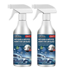 (2pcs) Anti-rain Anti-fog Coating Agent for Car Glass Windshield Rain Repellent Spray
