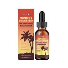 Drinkable Sunless Tanning Drops, Oral Sunless Tanning Drops To Drink for Dark Tan Healthy Skin Tone 60ML