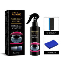 2x Nano Car Scratch Remover Spray Scratch Cleaner Repair Cleaning Tool New
