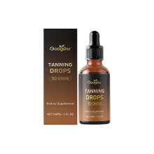 Drinkable Sunless Tanning Drops Drinkable Oral Drops for Sunless Fake-Tan Moisturizing Bronzing Tanner for Face Body