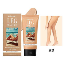 (2)Maquillage de jambe imperméable sans transfert, Maquillage de jambe pour les varices, Maquillage de cicatrice pour couvrir les tatouages
