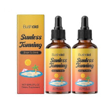 (2PCS) 1/2/3PCS Sunless Tanning Drops to Drink, Sunless Tanning Drops for Face & Body, Hydrating Self Tanner for All Skin Types