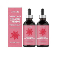 (2PCS)1/2/3PCS Drinkable Sunless Tanning Drops Oral Drink Tanning for Face & Body, Sunless Tanner Drops Melanin Booster